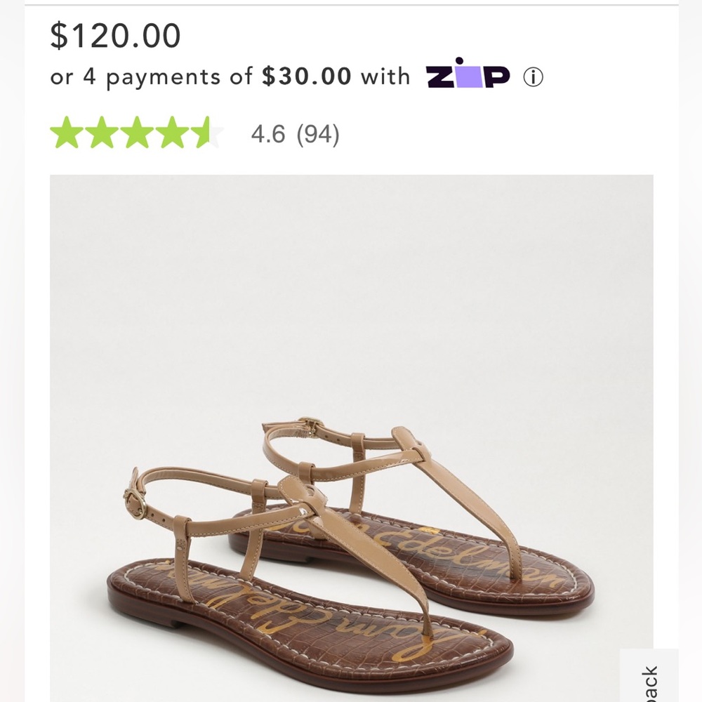 Sam Edelman Gigi Thong Sandal